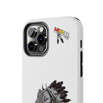 White Tough Phone Case — 910 Indian Chief
