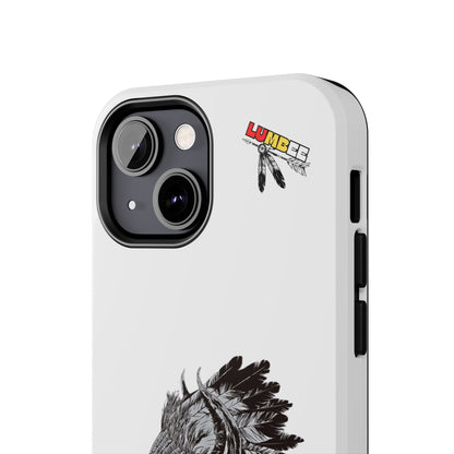 White Tough Phone Case — 910 Indian Chief