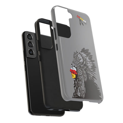 Grey Tough Phone Case — 910 Indian Chief