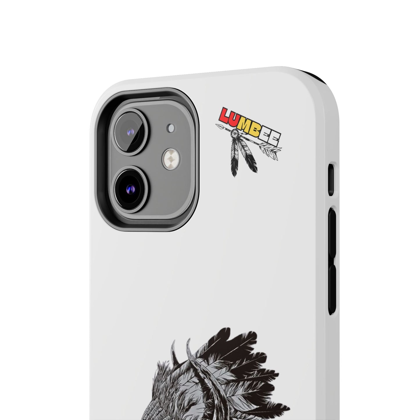 White Tough Phone Case — 910 Indian Chief