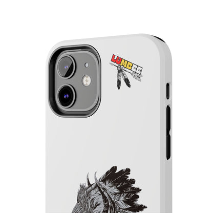 White Tough Phone Case — 910 Indian Chief
