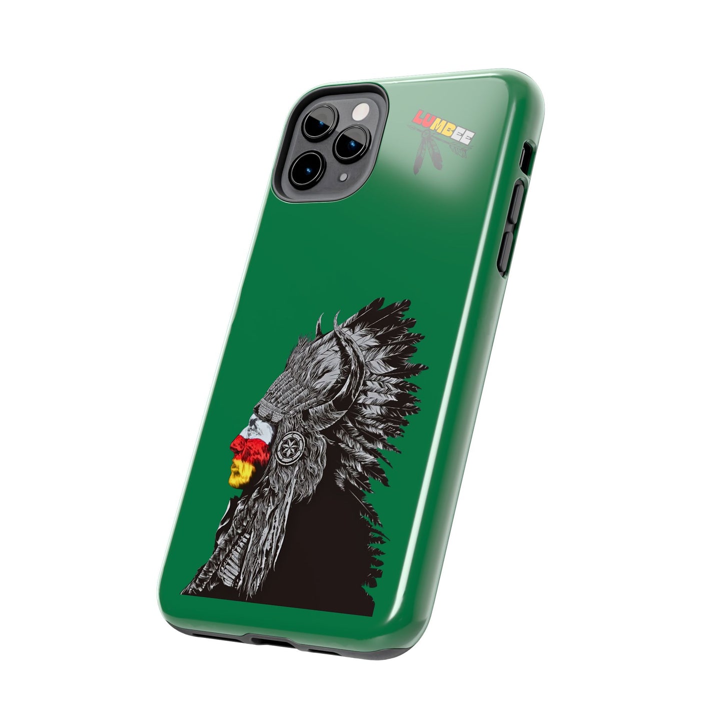 Green Tough Phone Case — 910 Indian Chief