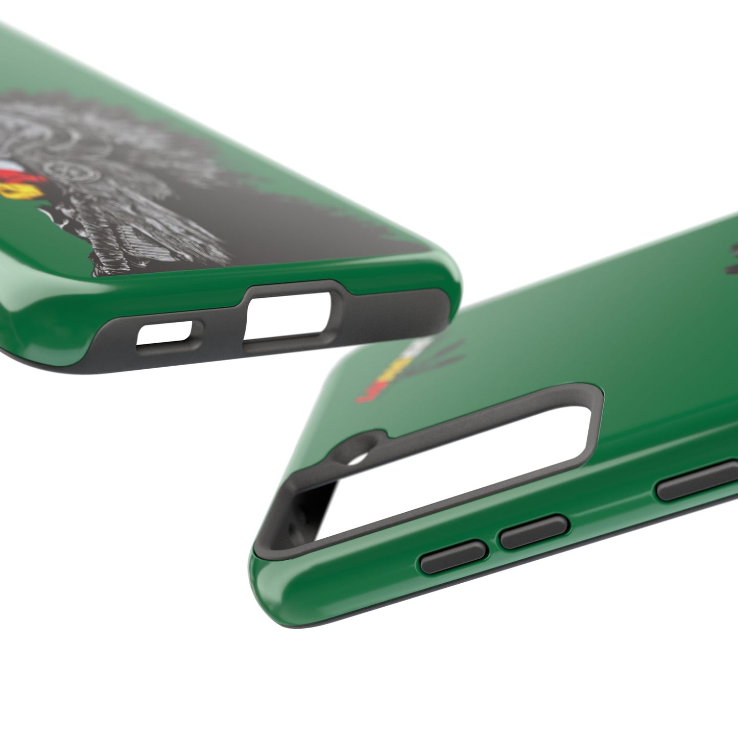 Green Tough Phone Case — 910 Indian Chief