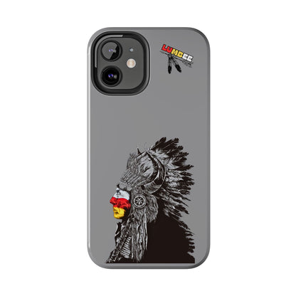 Grey Tough Phone Case — 910 Indian Chief