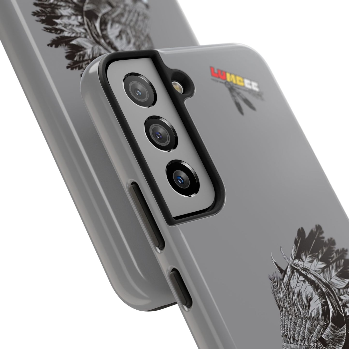 Grey Tough Phone Case — 910 Indian Chief