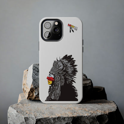 White Tough Phone Case — 910 Indian Chief
