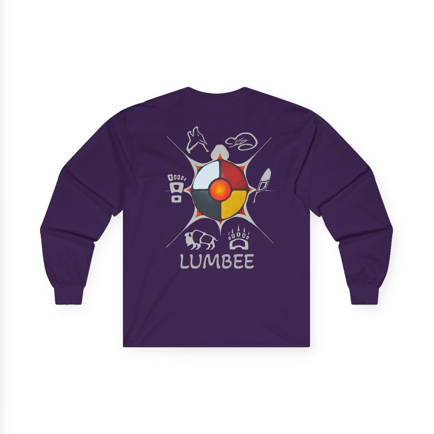 Cultural Lumbee Medicine Wheel LS Graphic Tee | Unisex