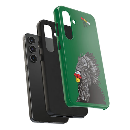 Green Tough Phone Case — 910 Indian Chief