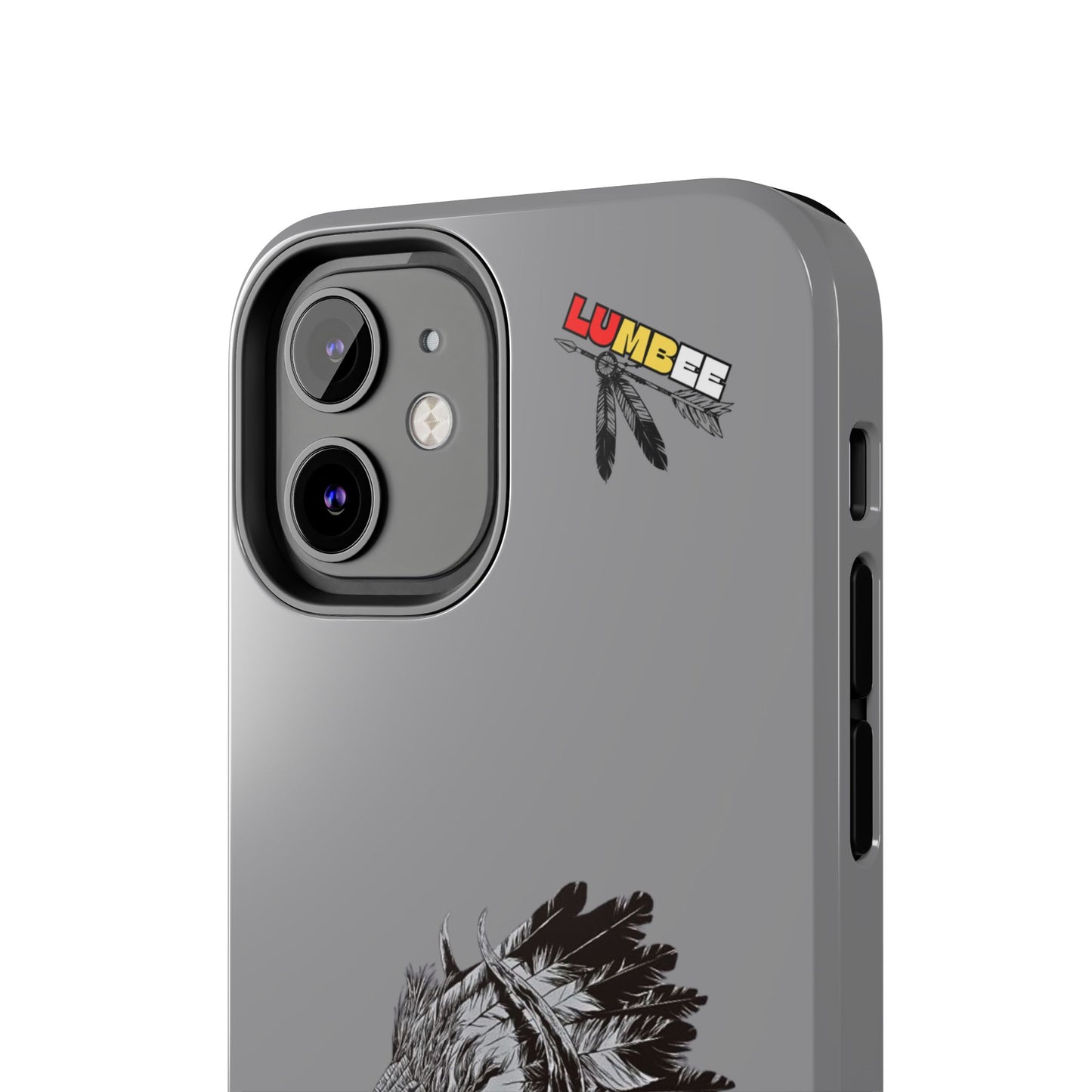 Grey Tough Phone Case — 910 Indian Chief
