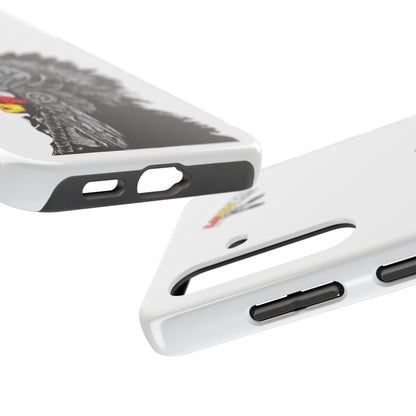 White Tough Phone Case — 910 Indian Chief