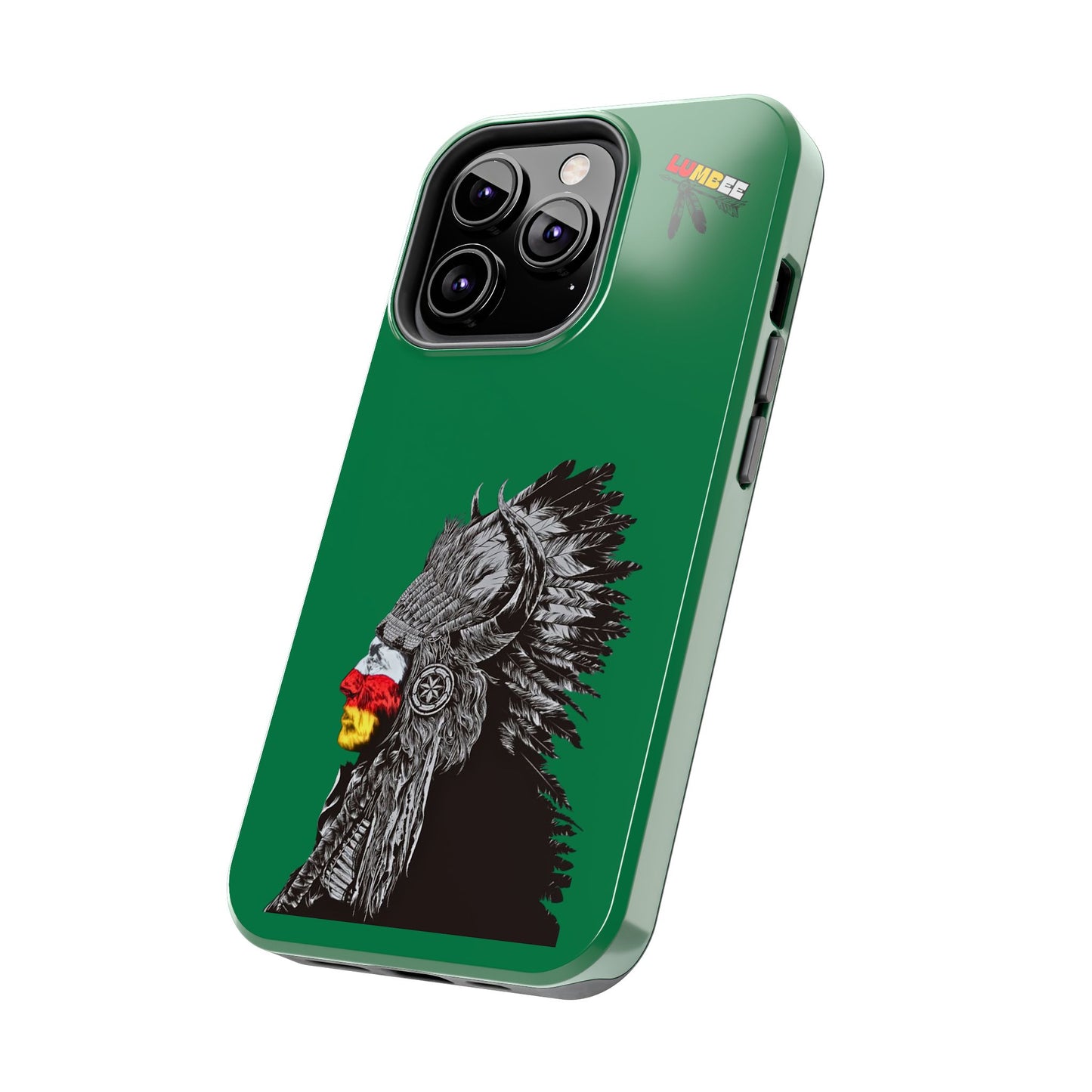 Green Tough Phone Case — 910 Indian Chief