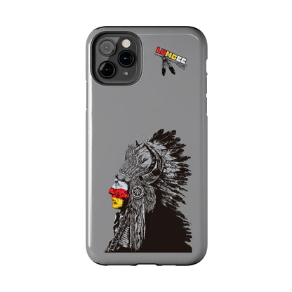 Grey Tough Phone Case — 910 Indian Chief