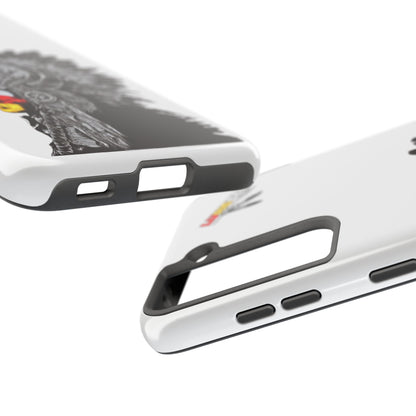 White Tough Phone Case — 910 Indian Chief