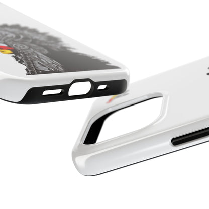 White Tough Phone Case — 910 Indian Chief