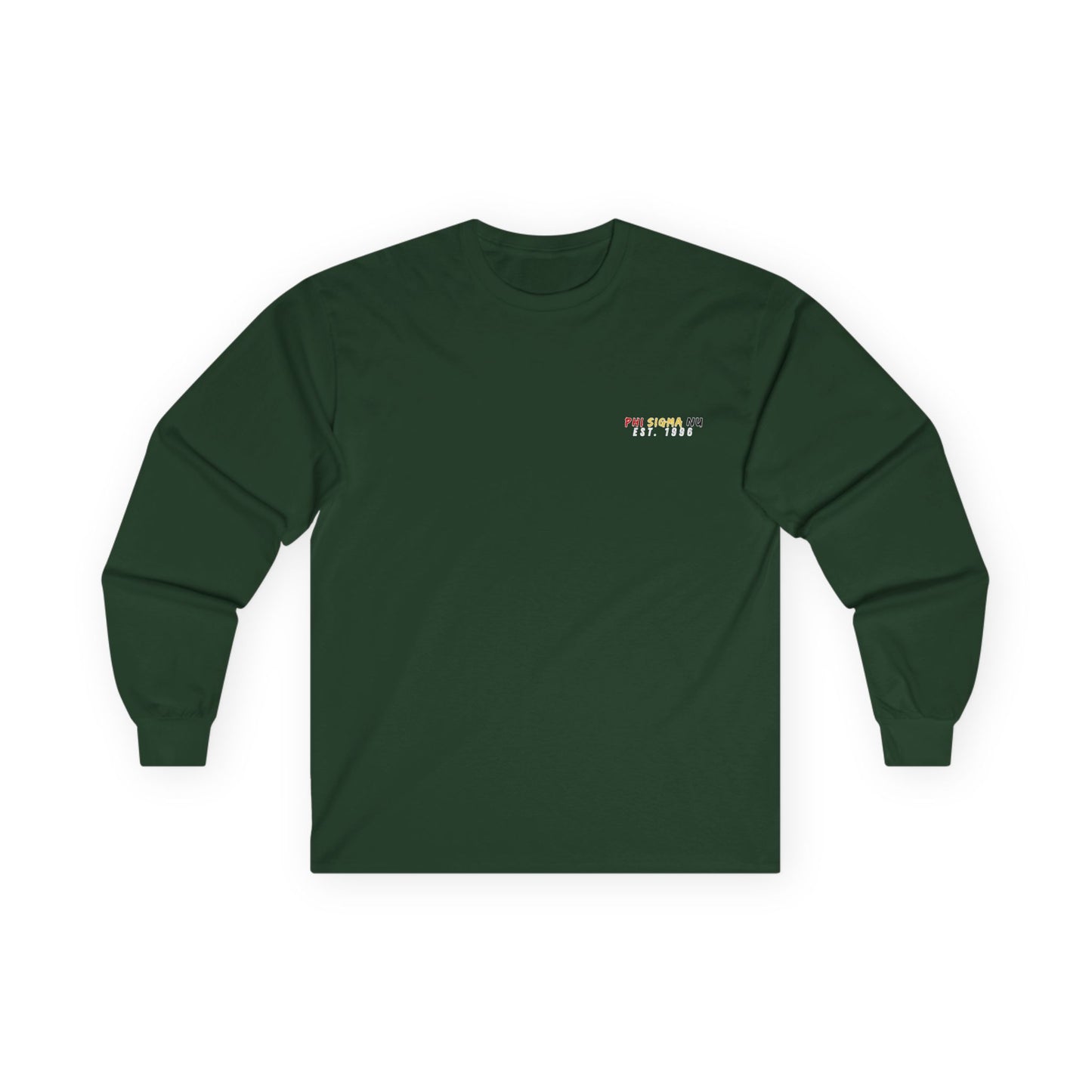 Phi Sigma Nu Long Sleeve Graphic Tee - Indian Chief