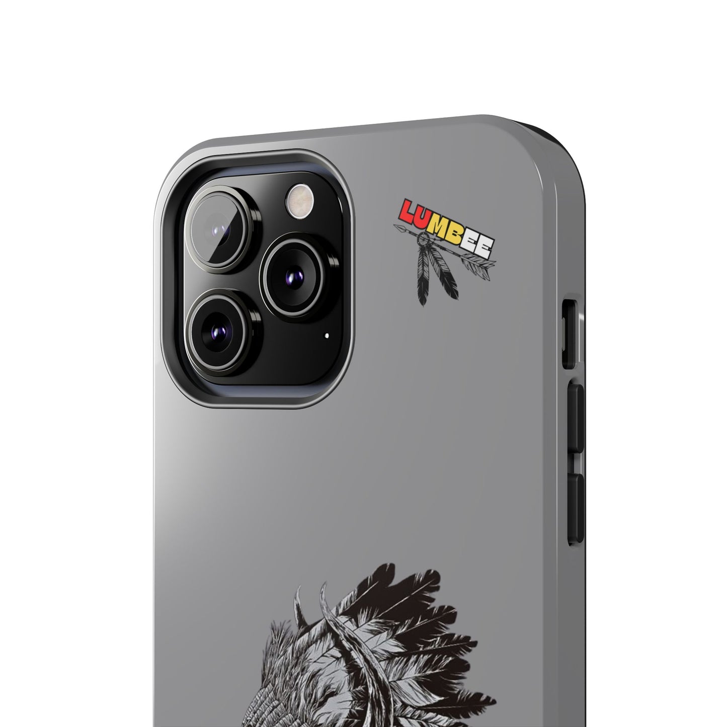 Grey Tough Phone Case — 910 Indian Chief