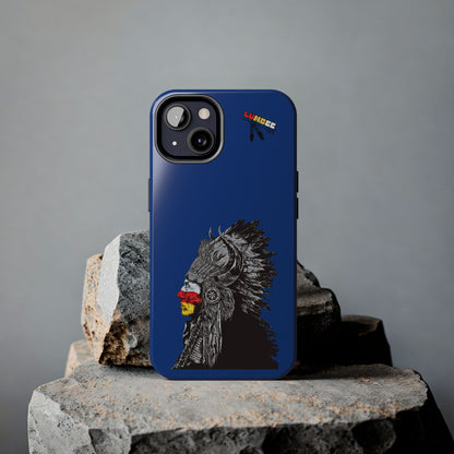 Blue Tough Phone Case — 910 Indian Chief