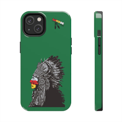 Green Tough Phone Case — 910 Indian Chief