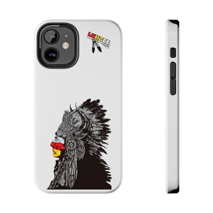 White Tough Phone Case — 910 Indian Chief