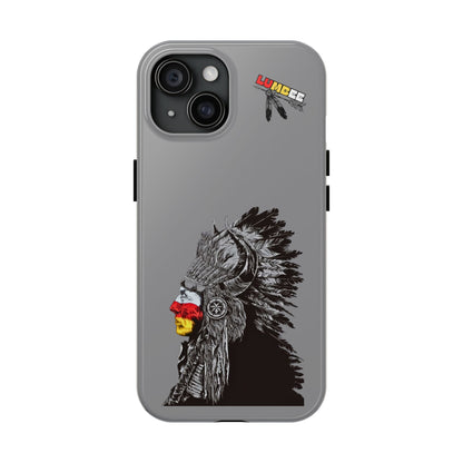 Grey Tough Phone Case — 910 Indian Chief