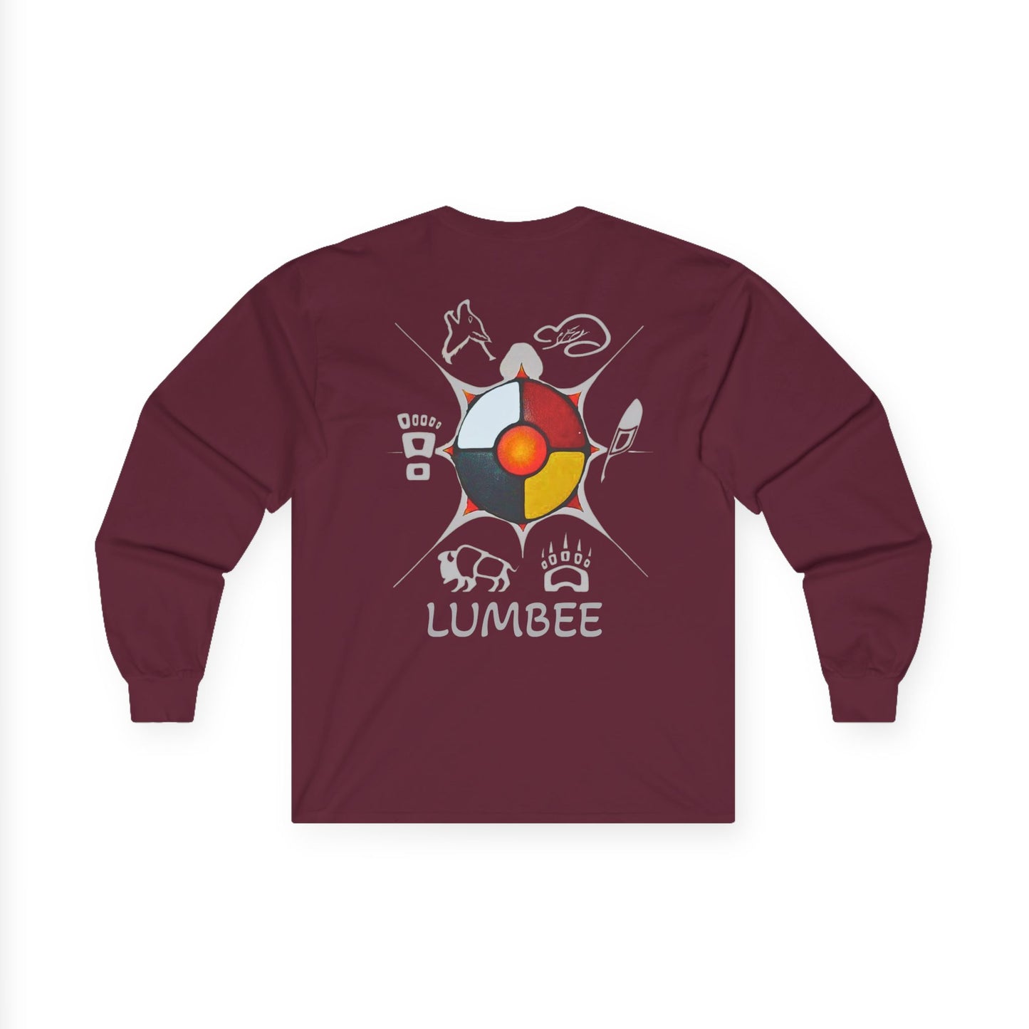 Cultural Lumbee Medicine Wheel LS Graphic Tee | Unisex