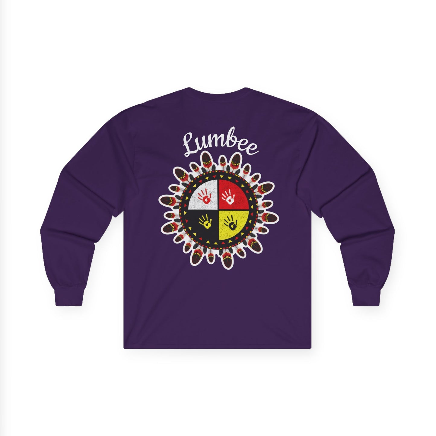 Lumbee Medicine Wheel LS Graphic Tee | Unisex