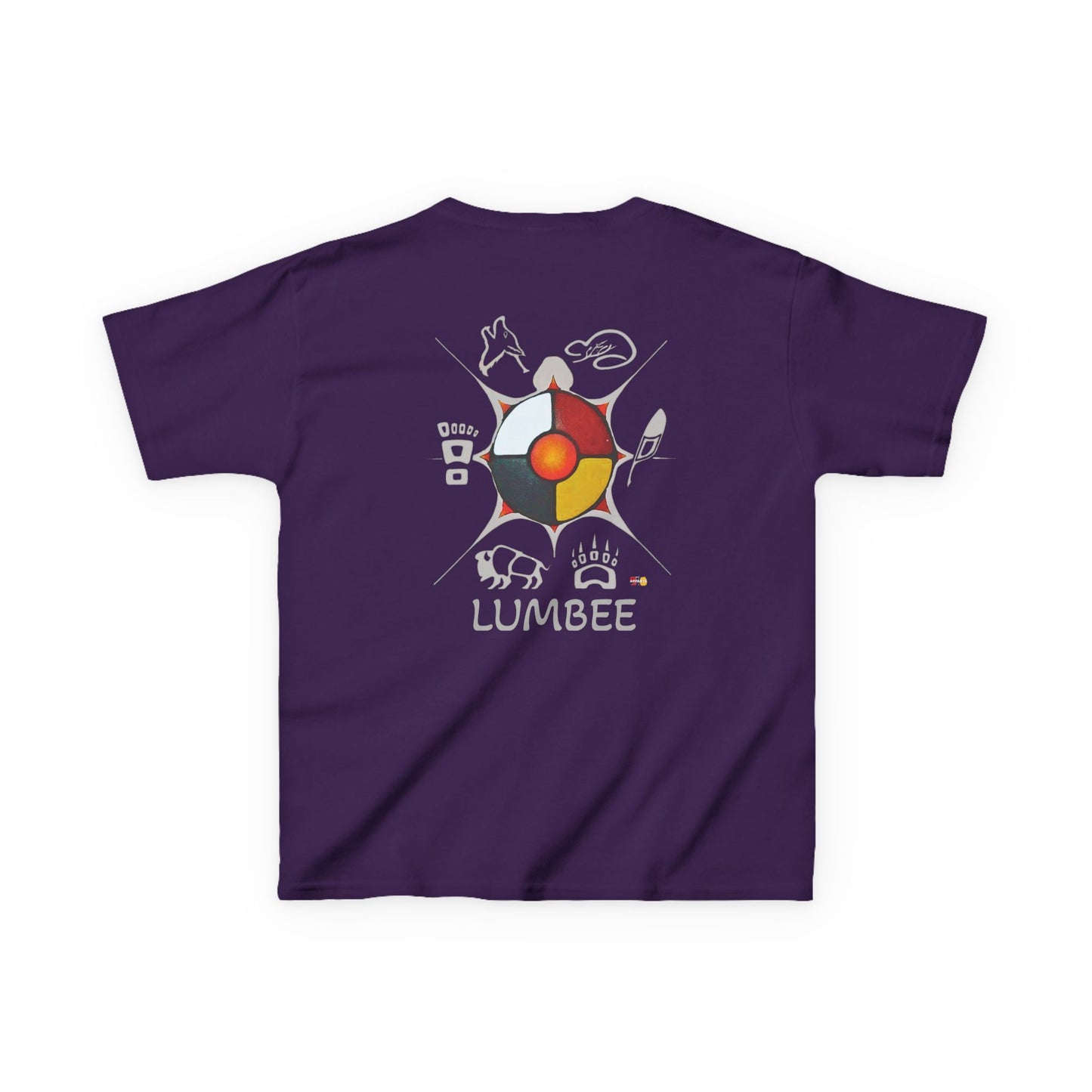 Cultural Medicine Wheel Kids Graphic Tee | Unisex