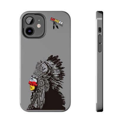 Grey Tough Phone Case — 910 Indian Chief