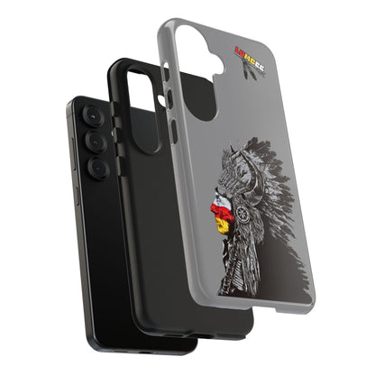 Grey Tough Phone Case — 910 Indian Chief
