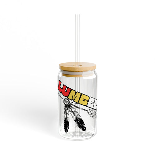 Lumbee 16oz Glass with Bamboo Lid