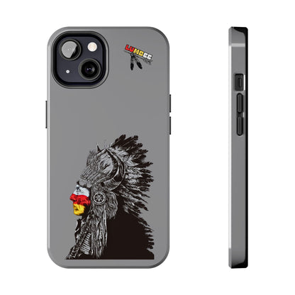 Grey Tough Phone Case — 910 Indian Chief