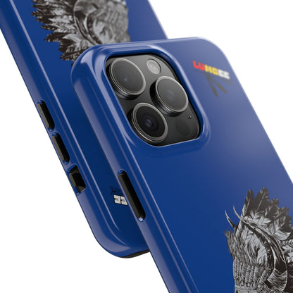 Blue Tough Phone Case — 910 Indian Chief