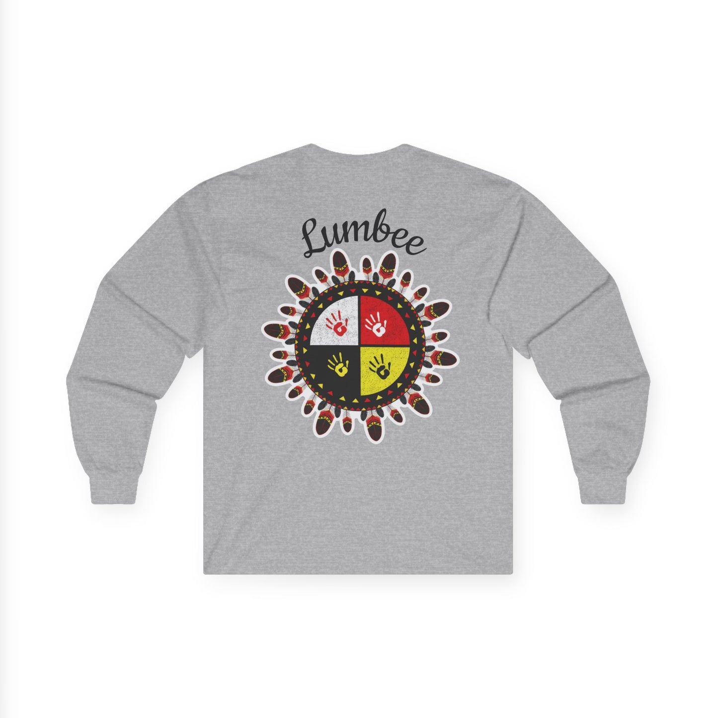 Lumbee Medicine Wheel LS Graphic Tee | Unisex
