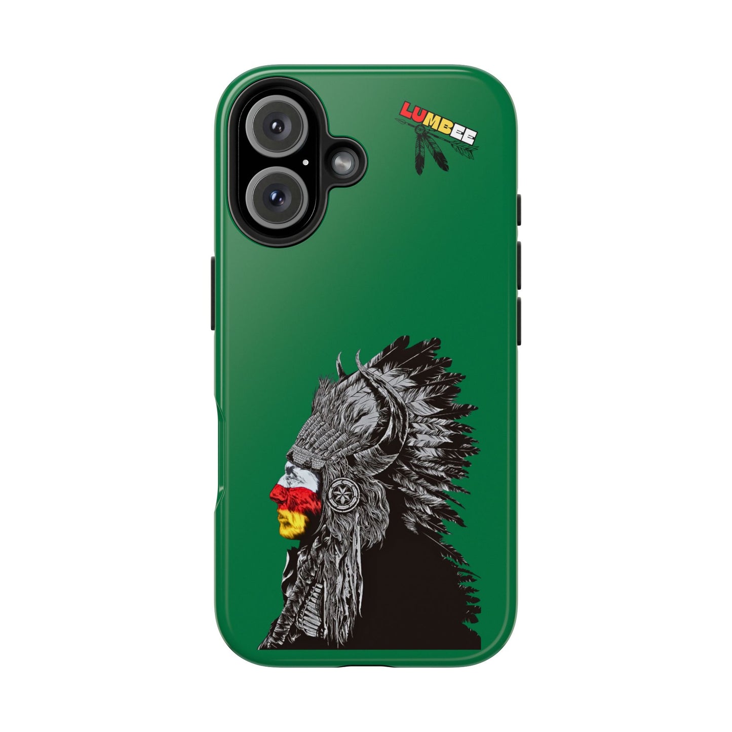 Green Tough Phone Case — 910 Indian Chief