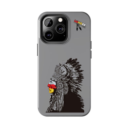 Grey Tough Phone Case — 910 Indian Chief