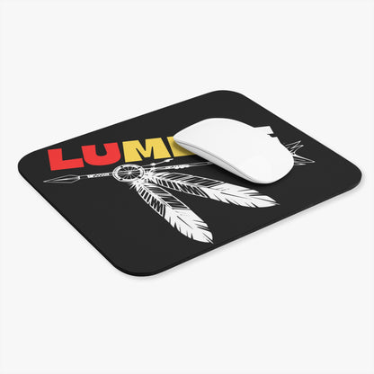 Lumbee Tribal Mouse Pad | Black