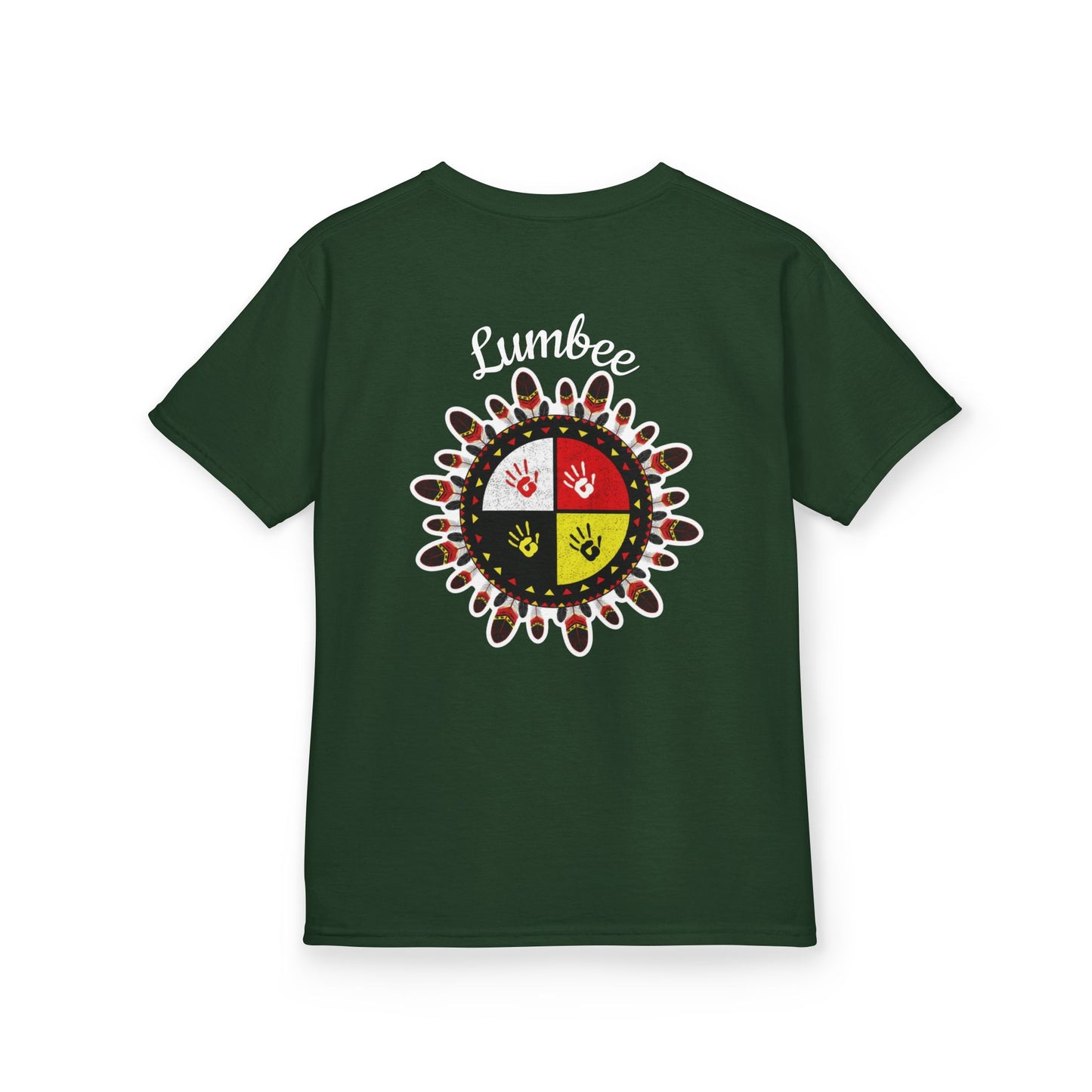 Lumbee Medicine Wheel Kids Graphic Tee | Unisex