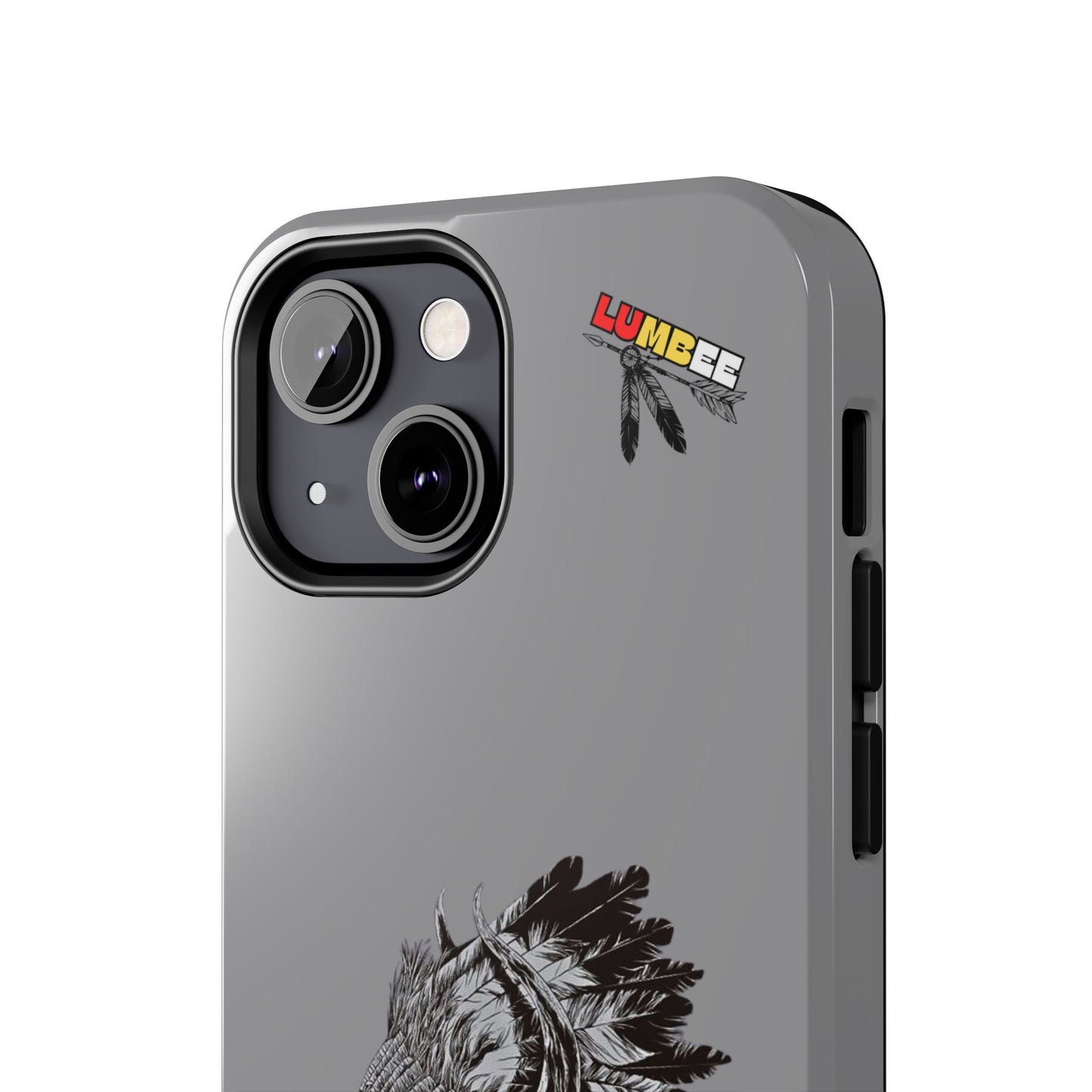 Grey Tough Phone Case — 910 Indian Chief
