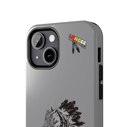 Grey Tough Phone Case — 910 Indian Chief
