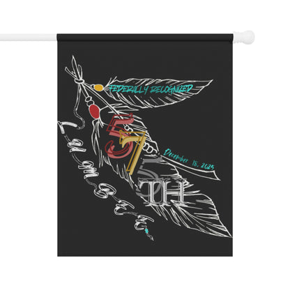 575 Feather Double-Sided Flag | Black