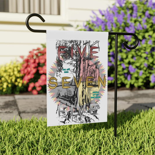 575 Lumber River Double-Sided Flag | White