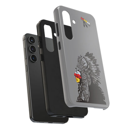 Grey Tough Phone Case — 910 Indian Chief