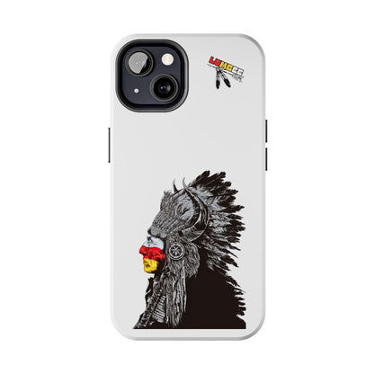 White Tough Phone Case — 910 Indian Chief