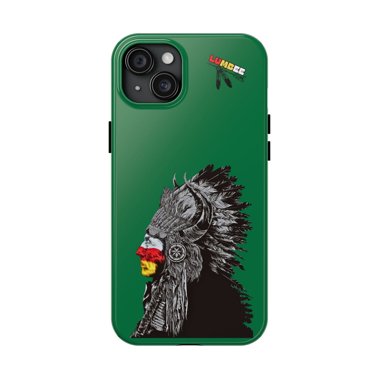 Green Tough Phone Case — 910 Indian Chief