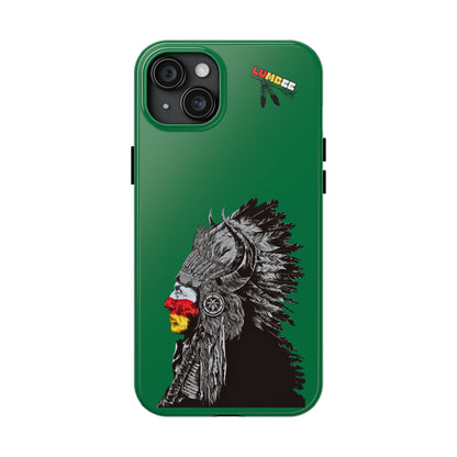 Green Tough Phone Case — 910 Indian Chief