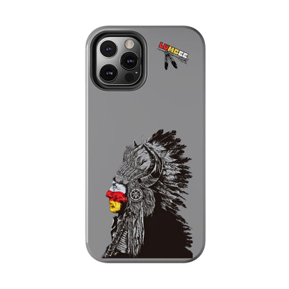 Grey Tough Phone Case — 910 Indian Chief