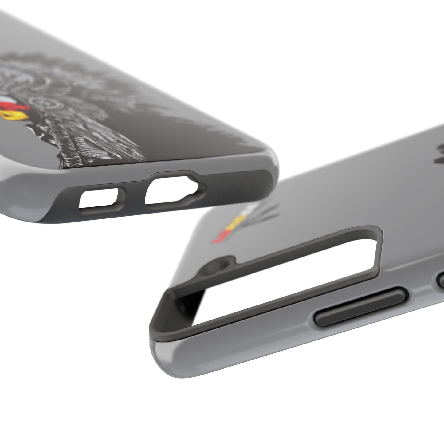 Grey Tough Phone Case — 910 Indian Chief