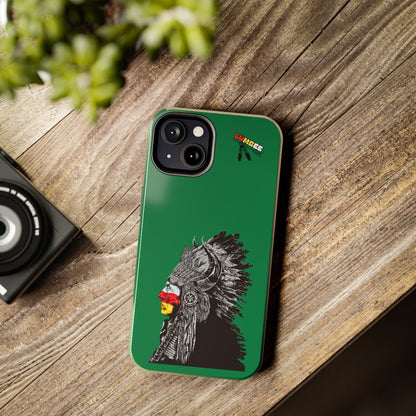 Green Tough Phone Case — 910 Indian Chief