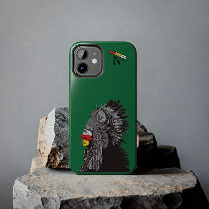 Green Tough Phone Case — 910 Indian Chief