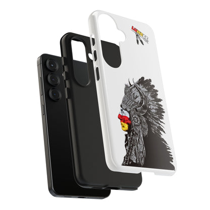 White Tough Phone Case — 910 Indian Chief